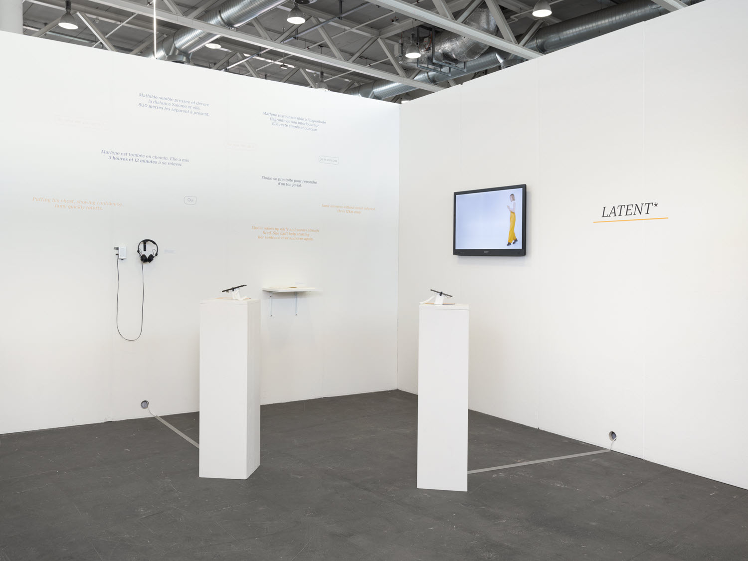 Exhibition view (Mélanie Lafontaine)